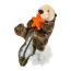 TALL TAILS Toy Plush - Squeaker Rope Body Otter 13"