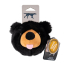 TALL TAILS Toy Plush - Squeaker 2in1 Head Black Bear 4"