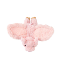 TALL TAILS Toy Plush - Squeaker Flying Pig 15"