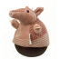 TALL TAILS Toy Plush - Squeaker Roly Poly Armadillo 8"