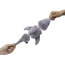TALL TAILS Toy Plush - Squeaker Jointed Shark 14"