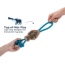 TALL TAILS Toy Leather - NATURAL Tug Color Fish 12"