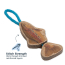 TALL TAILS Toy Leather - NATURAL Tug Color Jointed Trout 16"
