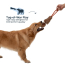 TALL TAILS Toy Leather - NATURAL Tug Color Jointed Squirrel1
