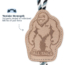 TALL TAILS Toy Leather - NATURAL Tug Top Grain Big Foot 16"