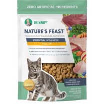 DR MARTY NATURE'S FEATS Cat FREEZE DRIED Poultry 340g