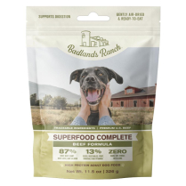 BADLANDS RANCH Dog SUPERFOOD COMPLETE AirDried Beef 12oz