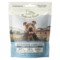BADLANDS RANCH Dog SUPERFOOD COMPLETE AirDried Chicken 24oz