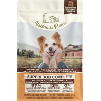 BADLANDS RANCH Dog SUPERFOOD COMPLETE AirDried Fish+Trky64oz