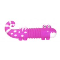 BUDZ Dog Toy Latex - Lizard Pink 6''
