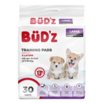BUDZ Puppy Pads Training Mat 28"x30" (30ct)