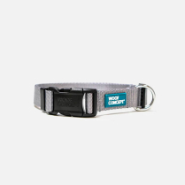 WOOF Concept Collar Basics Argent Large