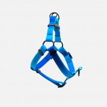 WOOF Concept Harness AQUA Blue Hawaiian Medium