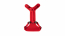 GF PET Travel Harness - RED - L