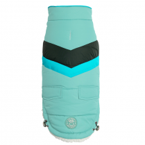 GF PET - ALPINE PUFFER - LIGHT AQUA - 2XS  (MDISC)