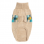 GF PET WINTER SAILOR SWEATER - OATMEAL MIX - L