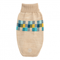 GF PET WINTER SAILOR SWEATER - OATMEAL MIX - 2XL