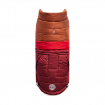 GF PET  Elasto-Fit Retro Puffer DARK RED 2XS