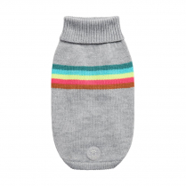 GF PET Retro Sweater GREY MIX XL