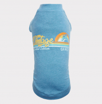 GF PET Graphic Tee Heather BLUE 2XL