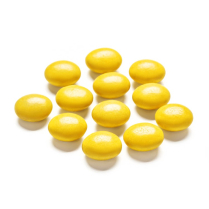 Candy Coated, Chocolate Buttons, Yellow, Nothing Artificial