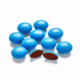 Candy Coated, Chocolate Buttons, Blue, Nothing Artificial