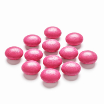 Candy Coated, Chocolate Buttons, Pink, Nothing Artificial
