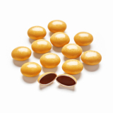Candy Coated, Chocolate Buttons, Gold
