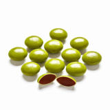 Candy Coated, Chocolate Buttons, Green, Nothing Artificial