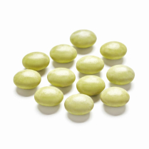 Candy Coated, Chocolate Buttons, Pastel Green, Nothing Artificial