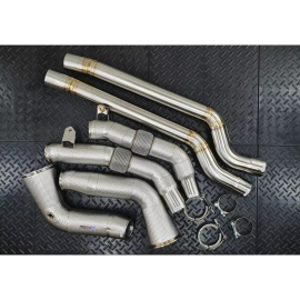 Redstar Audi C8 RS6|RS7 Downpipe Resonator Delete system
