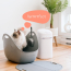 LITTER GENIE Cat Litter Box With Scoop - Grey