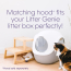 LITTER GENIE Cat Litter Box With Scoop - Grey