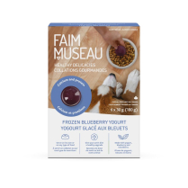 FAIM MUSEAU Dog SNACK Frozen Blueberry Yogurt 6.4oz