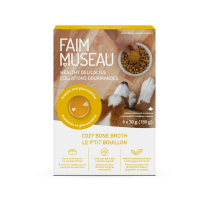 FAIM MUSEAU Dog SNACK Frozen Cozy Bone Broth  6.4oz