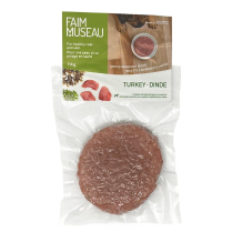 FAIM MUSEAU Dog LID Raw Frozen Turkey 4oz Trial Size
