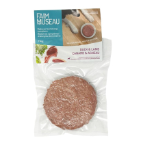 FAIM MUSEAU Dog SOLUTION Raw Frozen Duck & Lamb 4oz TS
