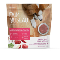 FAIM MUSEAU Dog CLASSIC Raw Frozen Beef & Apple 6lb