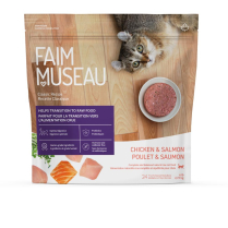 FAIM MUSEAU Cet SOLUTION Raw Frozen Chicken & Salmon 6lb