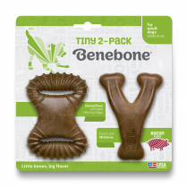 BENEBONE Dog Chew - Dental & Wishbone Bacon XS (2pk)