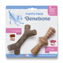 BENEBONE Puppy Chew - Maplestick & Zaggler Bacon XS (2pk)