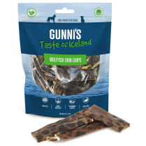 GUNNI'S Dog Treat - Skin Chips Wolffish 9oz