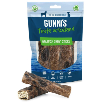 GUNNI'S Dog Treat - Skin Chewy Sticks Wolffish (3pc)
