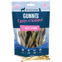 GUNNI'S Dog Treat - Whole Herring 3oz