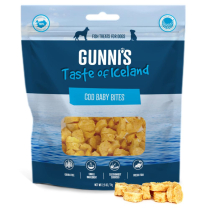 GUNNI'S Dog Treat - Baby Bites Cod 2.5oz