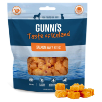 GUNNI'S Dog Treat - Baby Bites Salmon 2.5oz