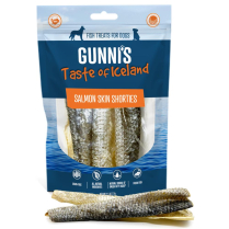 GUNNI'S Dog Treat - Skin Shorties Salmon 2.5oz