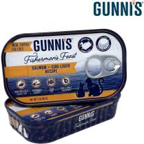 GUNNI'S Cat TOPPER Salmon + Cod Liver 17/85g