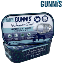 GUNNI'S Dog TOPPER Arctic Char + Cod Liver w/ Kelp 12/128g