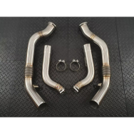 Redstar Stainless Steel Secondary Downpipes - Bentley Continental GT/Flying Spur, Porsche Panamera 971/976 Turbo/S/GTS